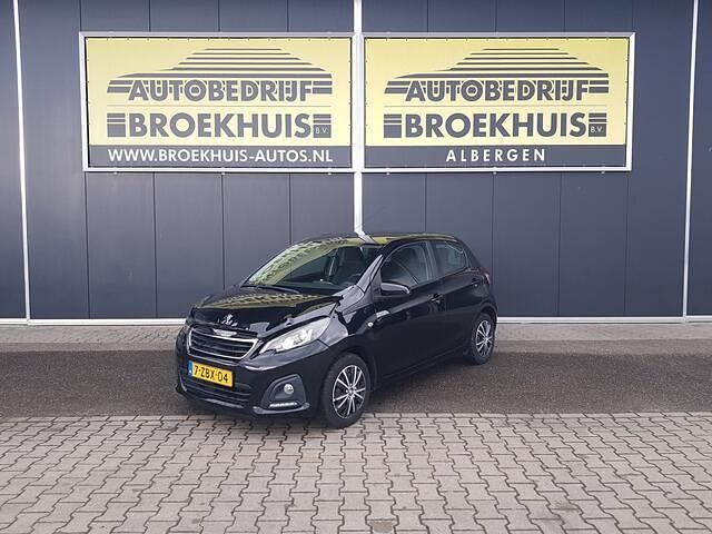 Zwart Gebruikt 2014 Peugeot 108 Active Hatchback | € 2.800 (Super prijs) - Afbeelding 1/4