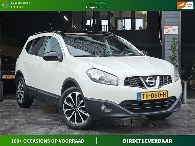 Wit Gebruikt 2013 Nissan Qashqai +2 Visia SUV | € 7.500 (Goede deal) - Afbeelding 1/4