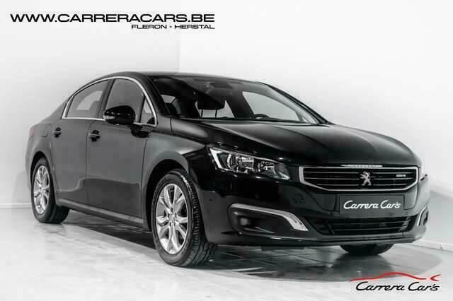 Zwart Gebruikt 2017 Peugeot 508 Allure Sedan | € 15.990 (Eerlijke prijs) - Afbeelding 1/4