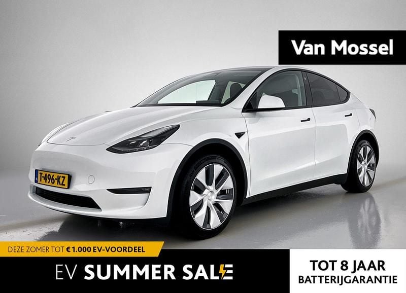 Wit Gebruikt 2023 Tesla Model Y Long Range SUV | € 38.940 (Eerlijke prijs) - Afbeelding 1/4
