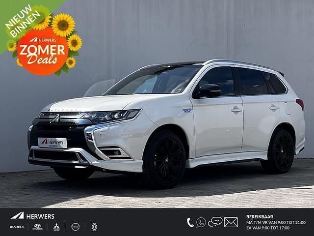 Wit Gebruikt 2020 Mitsubishi Outlander Intense+ SUV | € 25.885 (Eerlijke prijs) - Afbeelding 1/4