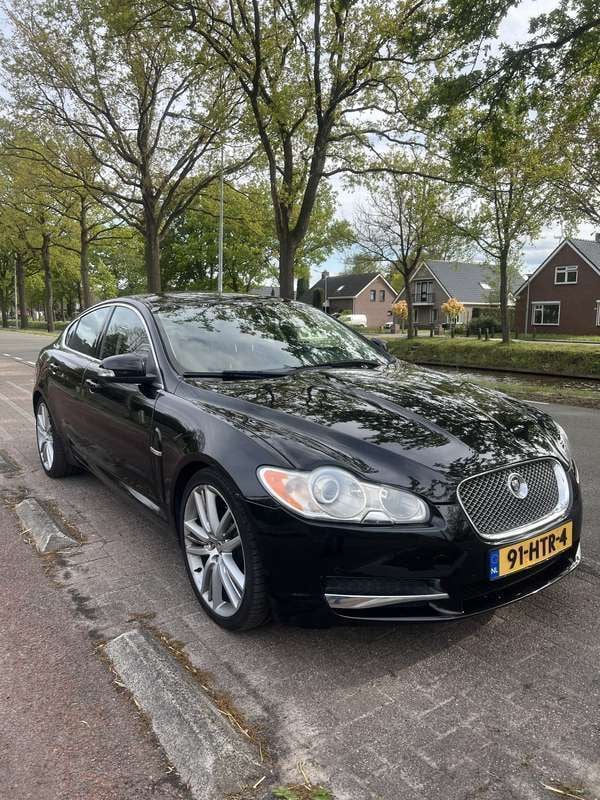 Zwart Gebruikt 2009 Jaguar XF Sedan | € 7.300 (Super prijs) - Afbeelding 1/4