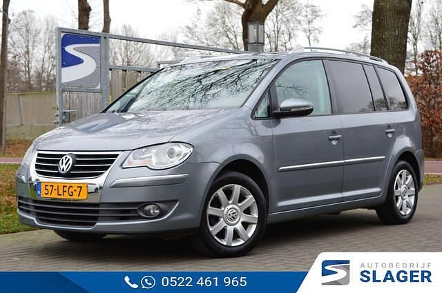 Grijs Gebruikt 2010 VW Touran Highline MPV | € 4.750 (Goede deal) - Afbeelding 1/4