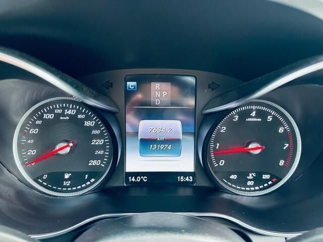 Occasion Mercedes GLC250 AMG line 211 PK (155 kW) 2016 Wit Coupé