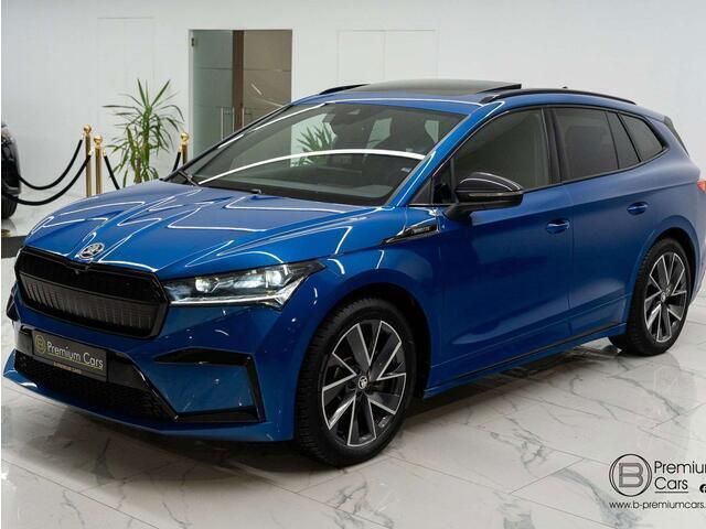 Occasion Skoda Enyaq iV SportLine 150 kW (204 PK) 2022 Blauw SUV
