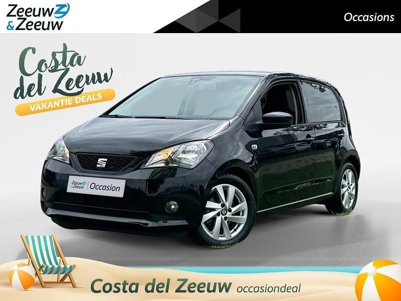 Zwart Gebruikt 2017 Seat Mii CONNECT Hatchback | € 7.940 (Eerlijke prijs) - Afbeelding 1/4