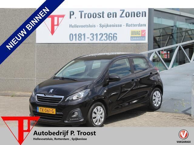 Zwart Gebruikt 2018 Peugeot 108 Active Hatchback | € 7.450 (Eerlijke prijs) - Afbeelding 1/4
