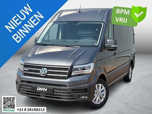 Grijs (metallic) Occasion 2024 VW Crafter Comfortline Van | € 49.440 (Duur) - Afbeelding 1/4