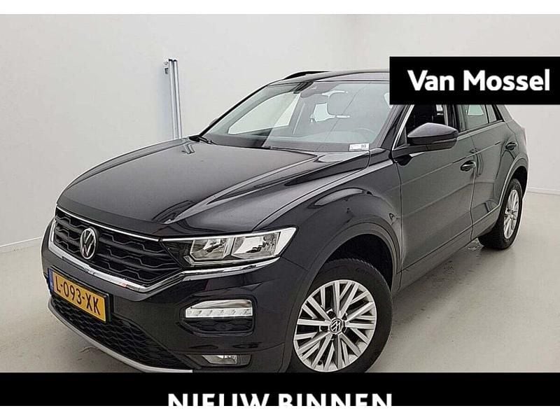 Zwart Gebruikt 2021 VW T-Roc Style SUV | € 21.900 (Super prijs) - Afbeelding 1/1