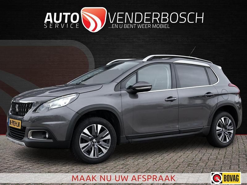 Grijs Gebruikt 2016 Peugeot 2008 Allure SUV | € 12.285 (Eerlijke prijs) - Afbeelding 1/4