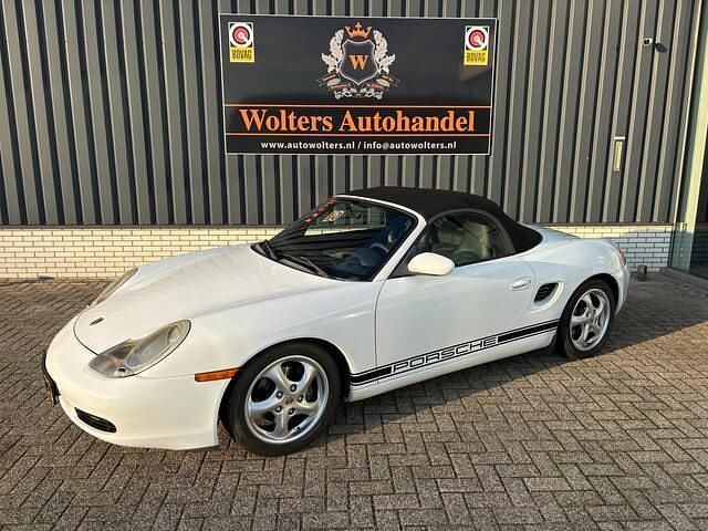 Wit Occasion 1999 Porsche Boxster Cabriolet | € 16.950 (Eerlijke prijs) - Afbeelding 1/4