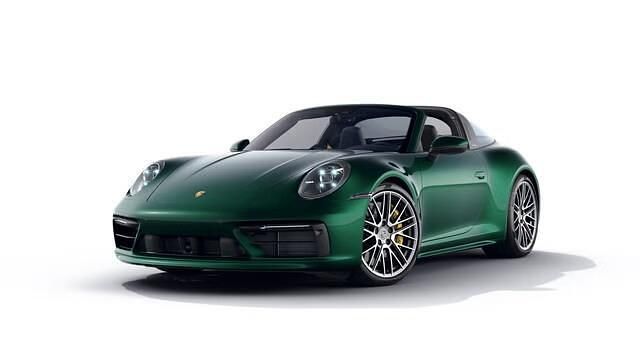 Groen Gebruikt 2021 Porsche 911 Targa 4S Cabriolet | € 204.900 - Afbeelding 1/4