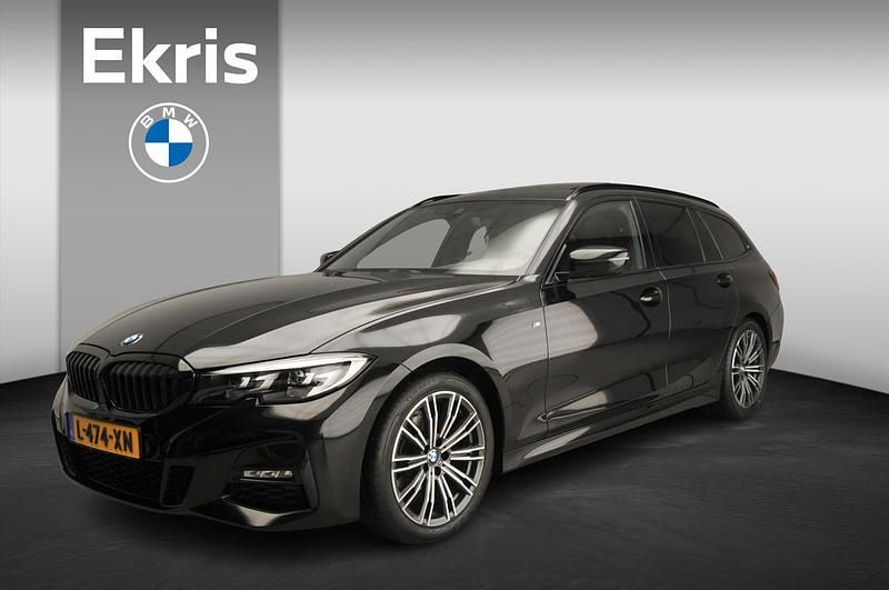 Zwart Gebruikt 2021 BMW 318 M Sport Stationwagen | € 32.900 (Duur) - Afbeelding 1/4