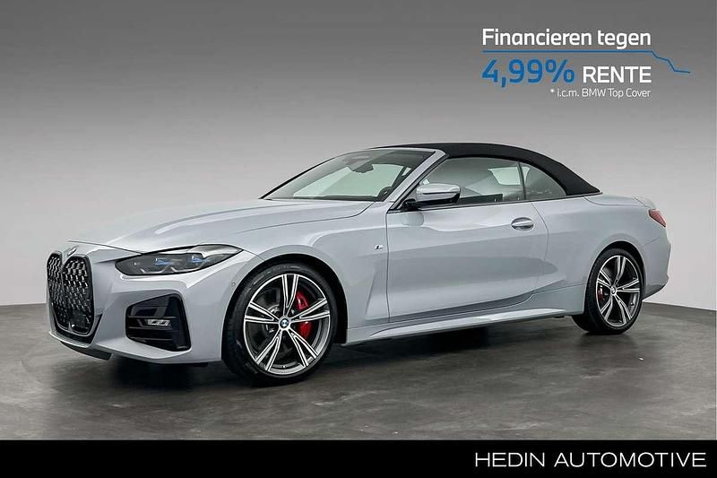 Brooklyn grau metallic (grijs metallic) Gebruikt 2023 BMW 420 Comfort Edition Cabriolet | € 74.880 - Afbeelding 1/4