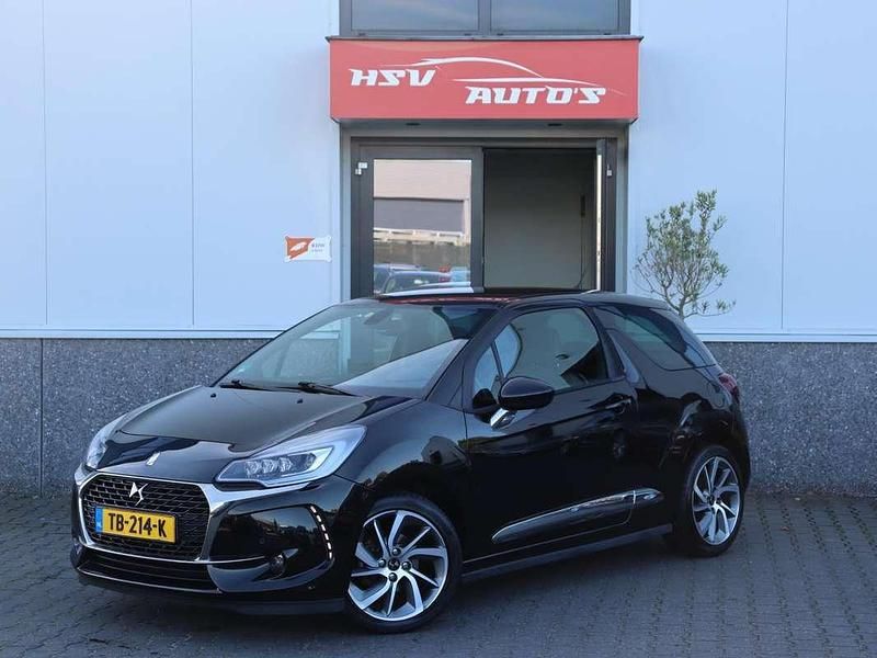 Zwart Occasion 2018 DS Automobiles DS3 So Chic Hatchback | € 8.999 (Eerlijke prijs) - Afbeelding 1/3