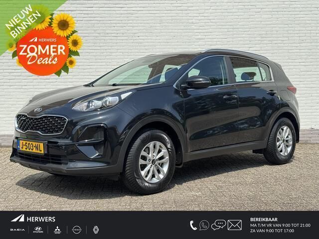 Zwart Gebruikt 2019 Kia Sportage Comfort SUV | € 17.485 (Eerlijke prijs) - Afbeelding 1/4