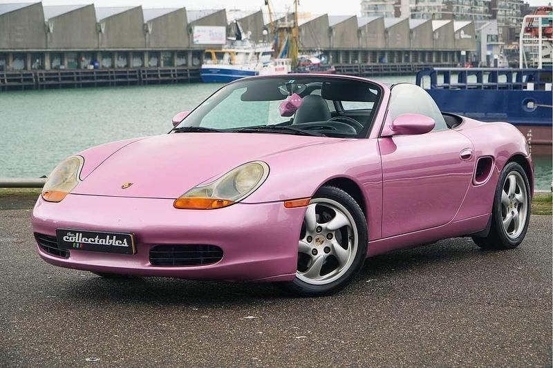 Paars Gebruikt 1997 Porsche Boxster Cabriolet | € 8.995 - Afbeelding 1/4