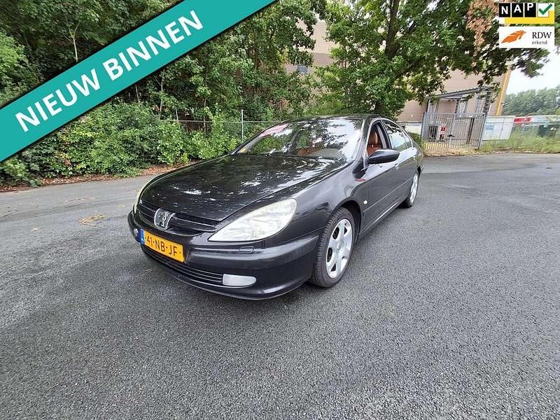 Zwart Gebruikt 2003 Peugeot 607 Sedan | € 1.299 - Afbeelding 1/3