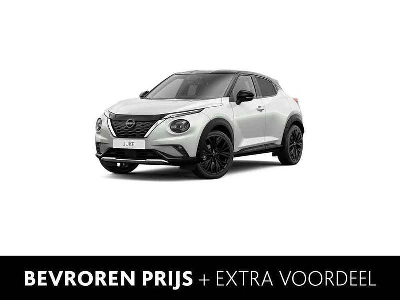 Two tone pearl white / dak carbon black (wit Nieuw 2026 Nissan Juke Pack SUV | € 39.076 (Duur) - Afbeelding 1/4