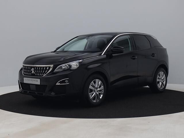 Zwart Gebruikt 2020 Peugeot 3008 Active SUV | € 16.700 (Super prijs) - Afbeelding 1/4