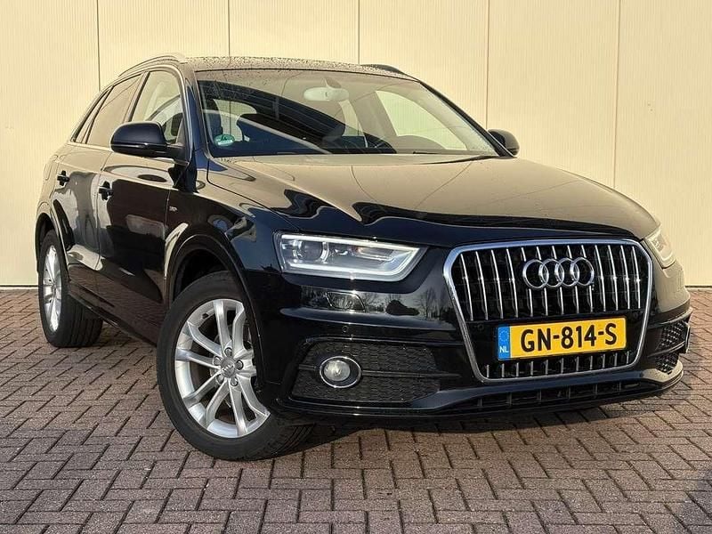 Zwart Occasion 2014 Audi Q3 SUV | € 14.950 (Eerlijke prijs) - Afbeelding 1/4