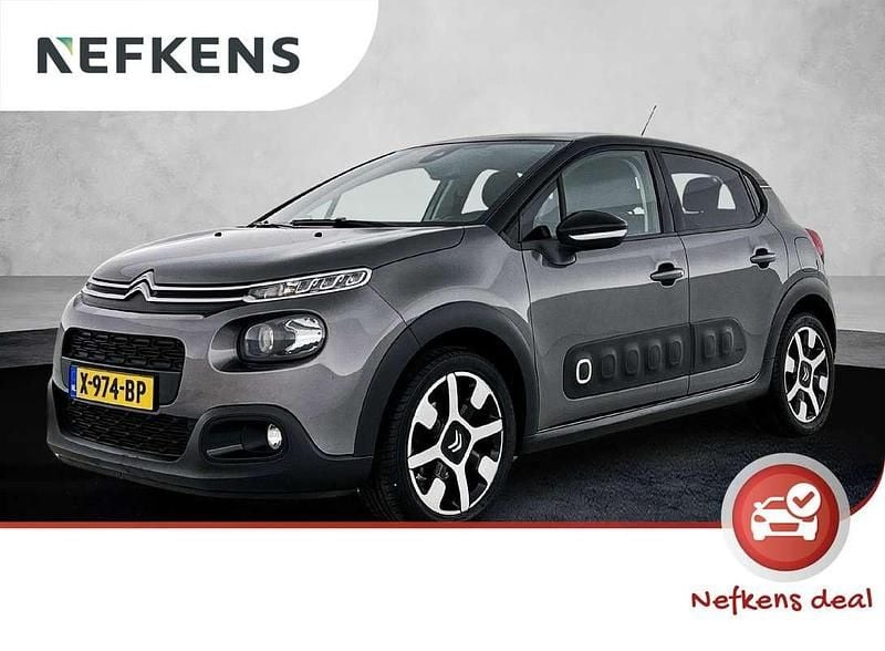 Grijs Gebruikt 2019 Citroën C3 Origins Hatchback | € 11.925 (Eerlijke prijs) - Afbeelding 1/3