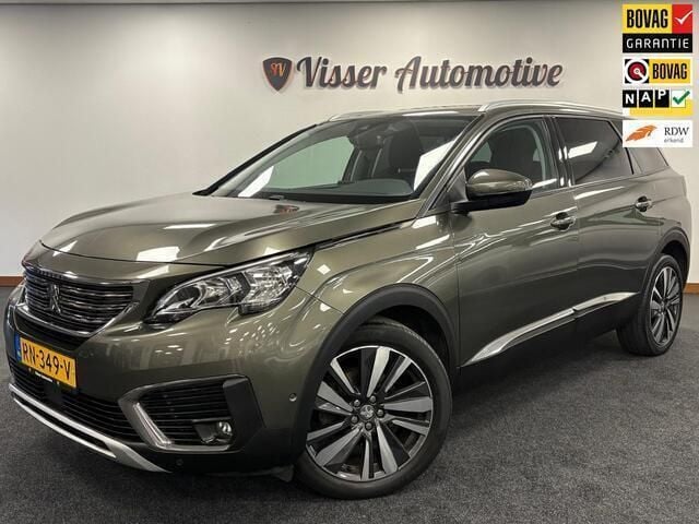 Grijs Gebruikt 2018 Peugeot 5008 Premium MPV | € 12.950 (Eerlijke prijs) - Afbeelding 1/4