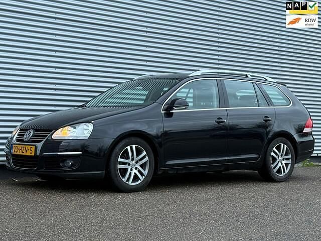 Occasion VW Golf V Highline 123 PK (90 kW) 2009 Zwart Stationwagen