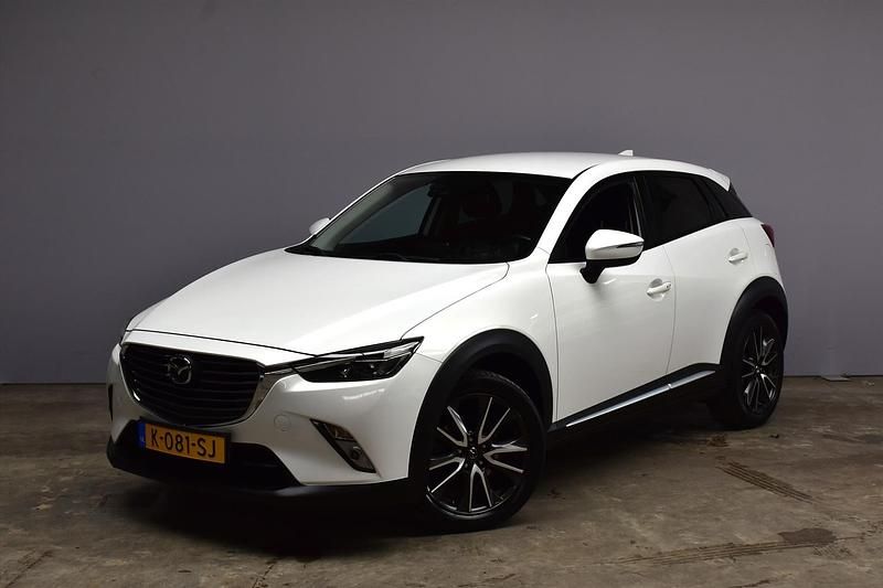 Wit Gebruikt 2017 Mazda CX-3 SUV | € 16.940 (Eerlijke prijs) - Afbeelding 1/4