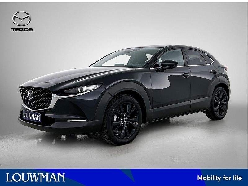 Zwart Occasion 2024 Mazda CX-30 Homura-Line SUV | € 32.445 (Eerlijke prijs) - Afbeelding 1/4