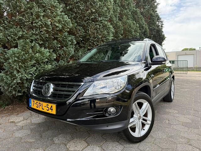 Zwart Gebruikt 2009 VW Tiguan Sport SUV | € 9.000 (Eerlijke prijs) - Afbeelding 1/4