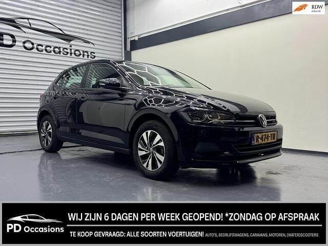 Zwart Gebruikt 2021 VW Polo Comfortline Hatchback | € 14.950 (Super prijs) - Afbeelding 1/4
