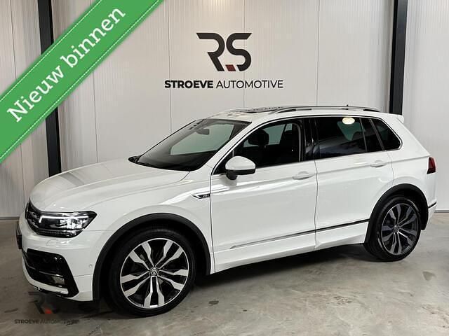 Wit Occasion 2020 VW Tiguan Highline SUV | € 32.450 (Super prijs) - Afbeelding 1/4