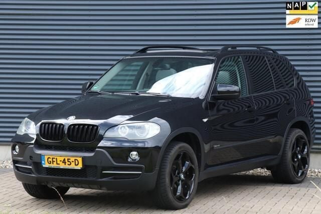 Zwart Gebruikt 2008 BMW X5 Comfort Edition SUV | € 18.950 (Eerlijke prijs) - Afbeelding 1/4