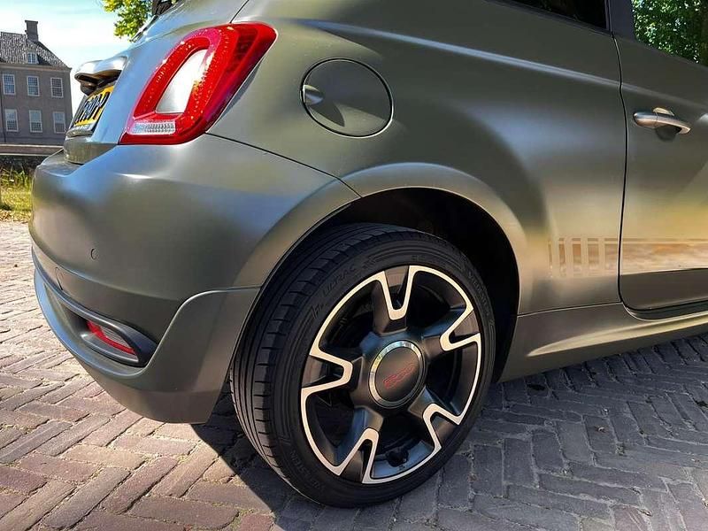 Groen Gebruikt 2018 Fiat 500 Sport Hatchback | € 9.950 (Eerlijke prijs) - Afbeelding 1/4