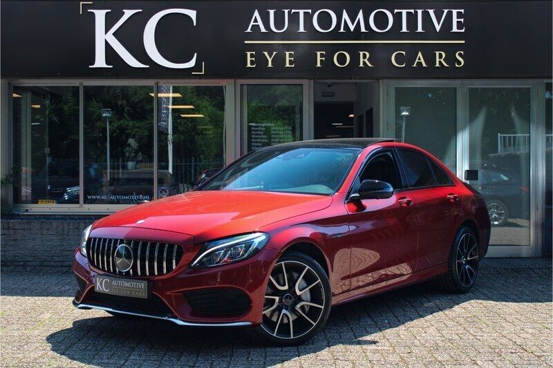 Rood Gebruikt 2015 Mercedes C400 Edition 1 Sedan | € 27.450 (Super prijs) - Afbeelding 1/4