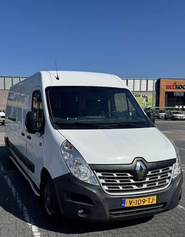 Wit Gebruikt 2018 Renault Master Van | € 9.500 (Super prijs) - Afbeelding 1/4