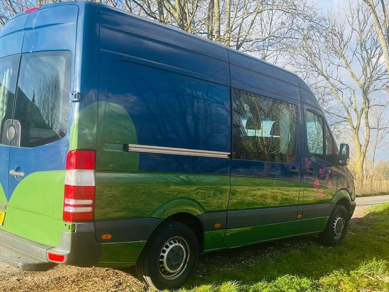 Blauw Gebruikt 2006 Mercedes Sprinter Van | € 12.000 - Afbeelding 1/4