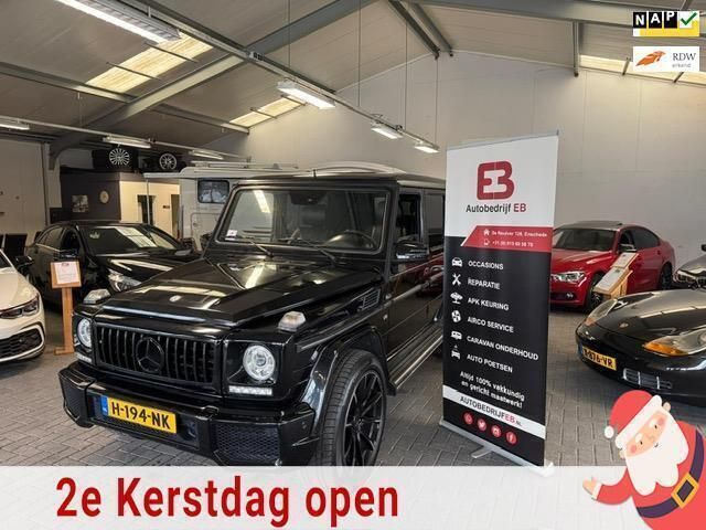 Occasion Mercedes G500 297 PK (218 kW) 2001 Zwart SUV
