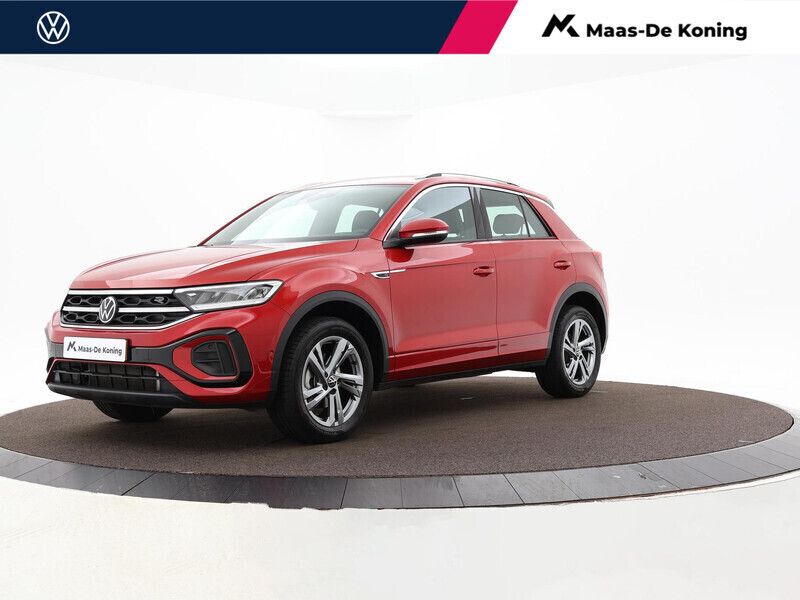 Rood Gebruikt 2024 VW T-Roc R-line SUV | € 34.440 (Eerlijke prijs) - Afbeelding 1/4