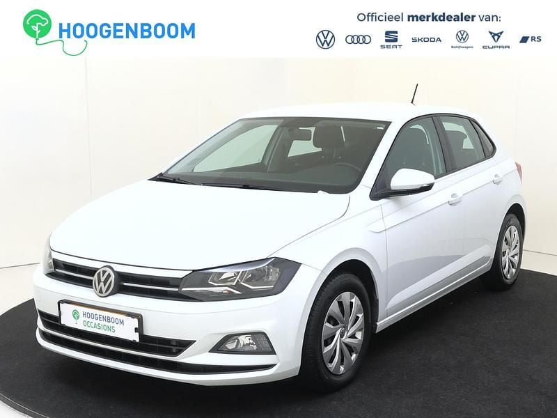 Wit Gebruikt 2019 VW Polo Comfortline Hatchback | € 16.950 (Goede deal) - Afbeelding 1/4