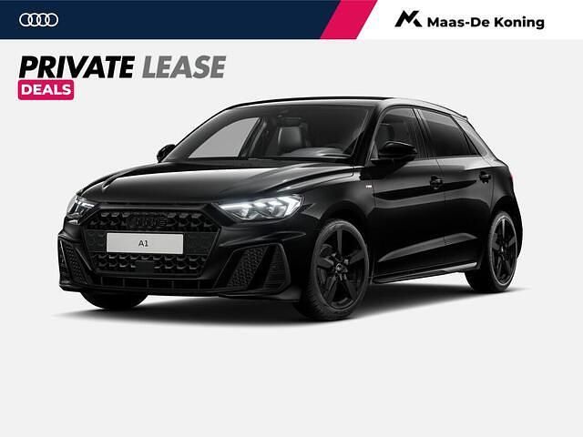 Zwart Nieuw 2025 Audi A1 Sportback S-Line Hatchback | € 40.250 (Iets duurder) - Afbeelding 1/4