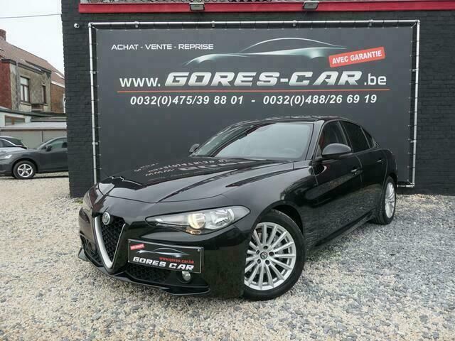 Zwart Gebruikt 2016 Alfa Romeo Giulia Sedan | € 21.399 - Afbeelding 1/4