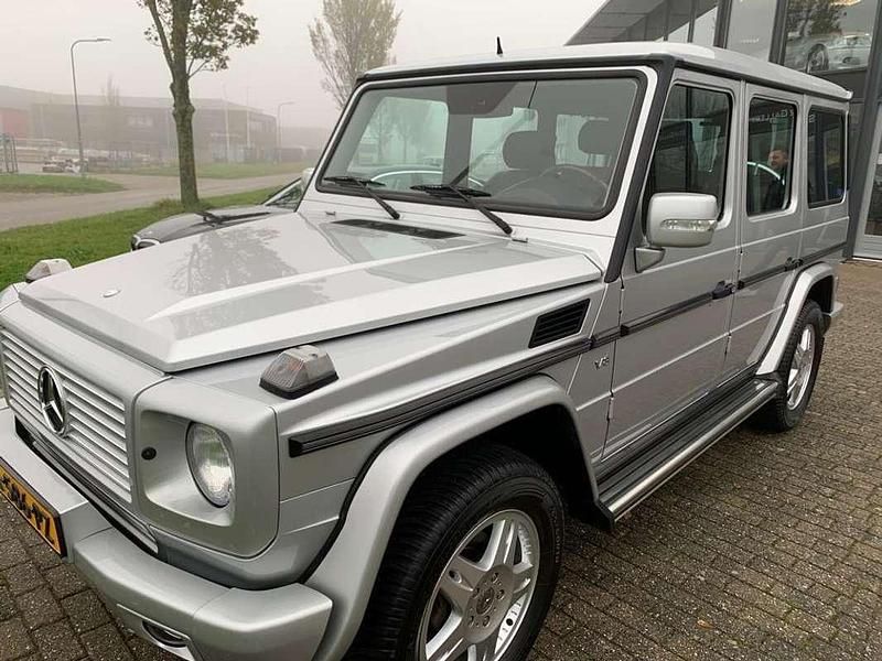 Occasion Mercedes G500 296 PK (217 kW) 2002 Zilver SUV