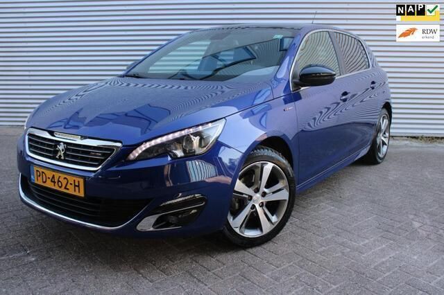 Blauw Gebruikt 2017 Peugeot 308 GT-line Hatchback | € 11.450 (Eerlijke prijs) - Afbeelding 1/4