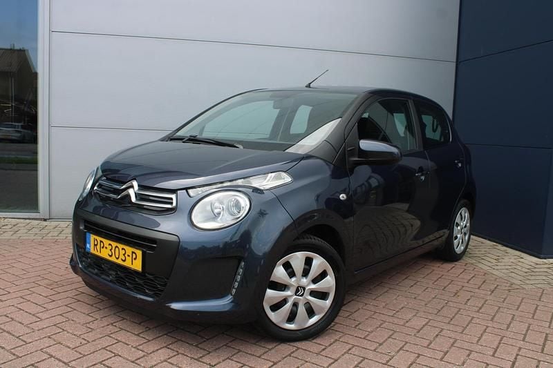 Blauw Gebruikt 2017 Citroën C1 PureTech Hatchback | € 7.450 (Eerlijke prijs) - Afbeelding 1/4