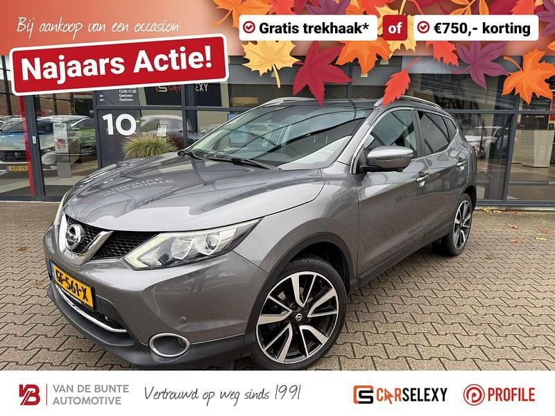 Grijs Gebruikt 2015 Nissan Qashqai SUV | € 11.750 (Eerlijke prijs) - Afbeelding 1/3