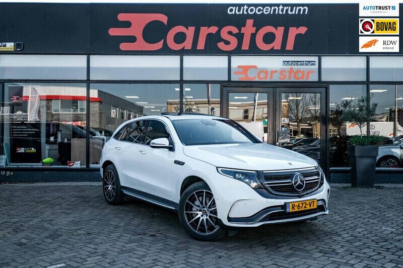 Wit Gebruikt 2020 Mercedes EQC400 Premium SUV | € 39.950 (Iets duurder) - Afbeelding 1/4