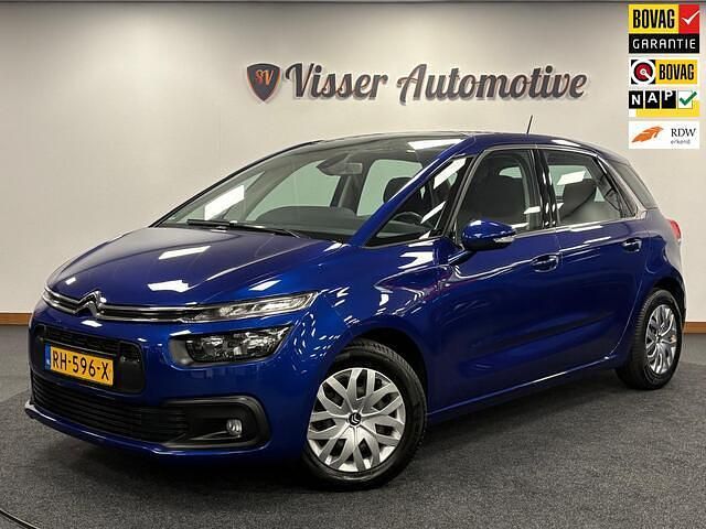 Blauw Gebruikt 2017 Citroën C4 Picasso PureTech MPV | € 10.900 (Super prijs) - Afbeelding 1/4