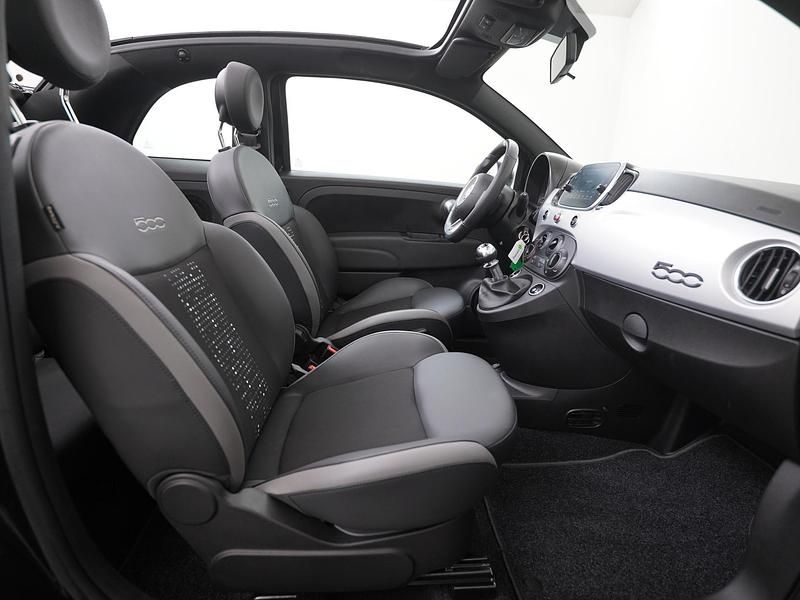 Occasion Fiat 500C 2022 Zwart Cabriolet